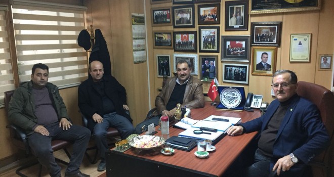 MHP İlçe Başkanı Karacaoğulları’ndan hayırlı Olsun Ziyareti