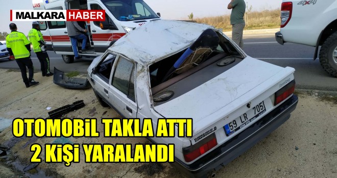 Malkara’da Trafik Kazası; 2 Yaralı