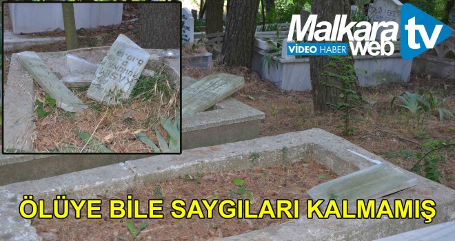 ÜÇLER MEZARLIĞI TALAN EDİLDİ