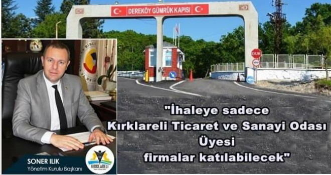 Dereköy Gümrük Kapısı Yenileniyor