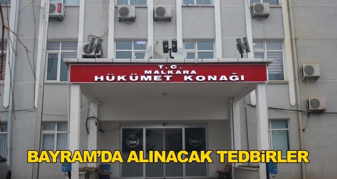 Ramazan Bayramında Alınacak Tedbirler