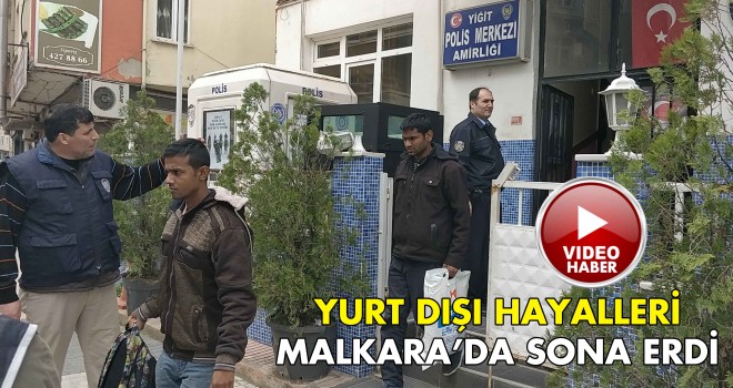 Yurt Dışı Hayalleri Malkara’da Sona Erdi | VİDEO HABER