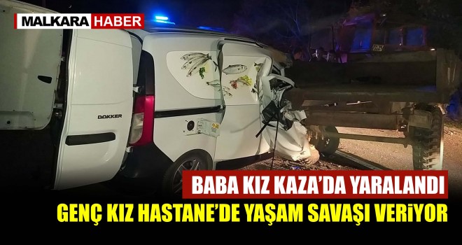 Tekirdağ’da Feci Kaza; 2 Yaralı
