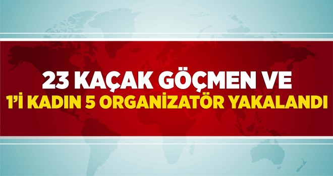 1'i Kadın 5 Organizatör Tutuklandı