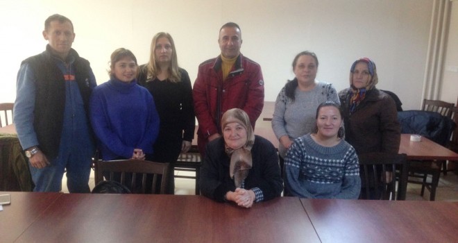 “Modern Serada Çiçekçilik” projesinde eğitimler tamamlandı