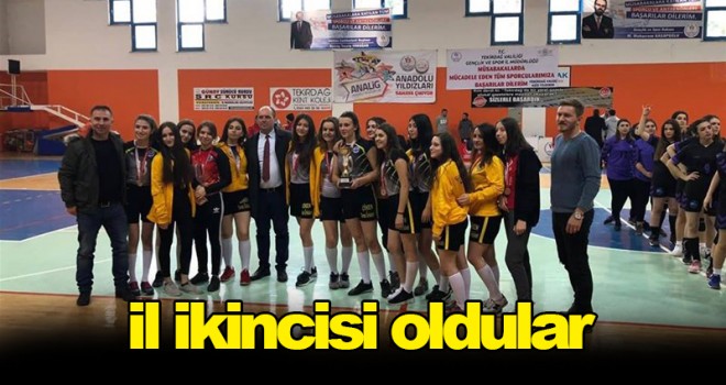 Gazi Ömer Bey Anadolu Lisesi İl 2’ncisi Oldu