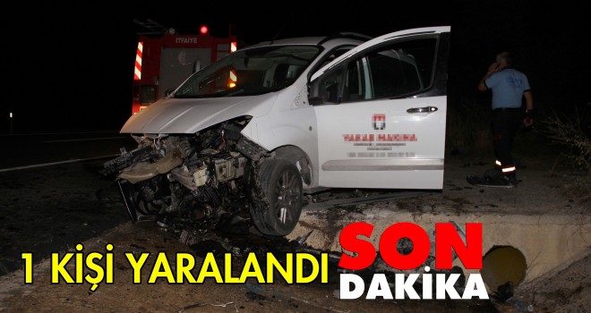 Malkara’da Trafik Kazası; 1 Yaralı