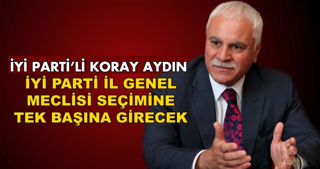 İYİ Parti İl Genel Meclisi Seçimine Tek Başına Girecek