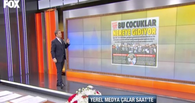 DEVRİM GAZETESİ FOX TV’DE