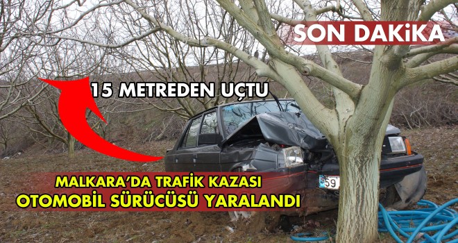 Malkara'da Trafik Kazası 1 Yaralı