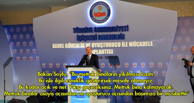 Genel Güvenlik ve Uyuşturucu ile Mücadele Toplantısı Yapıldı