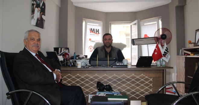 MHP İlçe Başkanından Malkara Haber’e Ziyaret