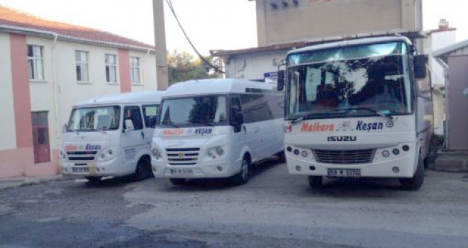 Malkara – Keşan Hattı Minibüs Ücretlerine Zam