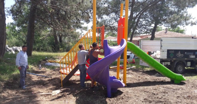 Malkara Belediyesi’nden Yeni Çocuk Oyun Grupları