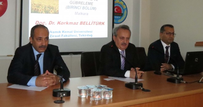 Çiftçilere, Bitki Besleme ve Gübreleme Semineri
