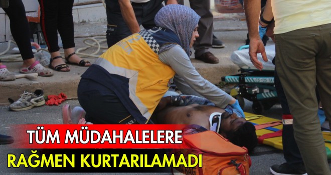 5. Kattan Düşen İşçi Hayatını Kaybetti