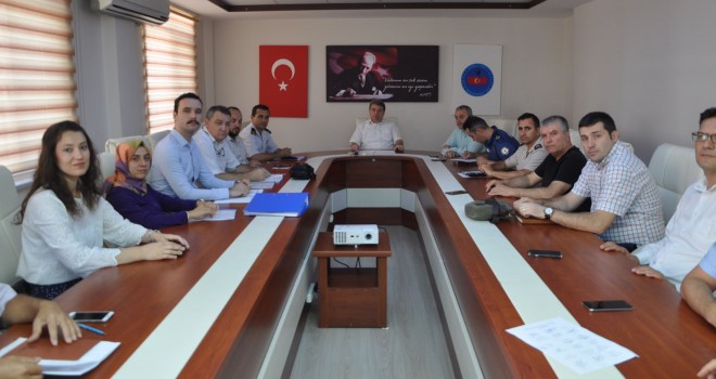 Uyuşturucu İle Mücadele Toplantısı Gerçekleştirildi