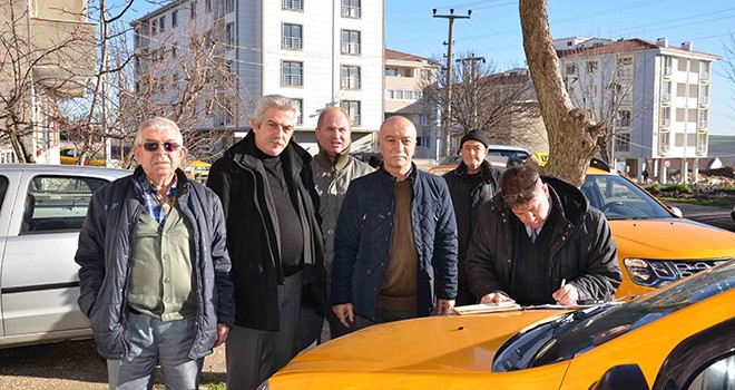 Taksicilerin Çalışma İzin Belgeleri Yenileniyor