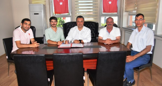 Kilit Parke Taşı ve Bordür Döşenmesi İşine Ait Protokol İmzalandı