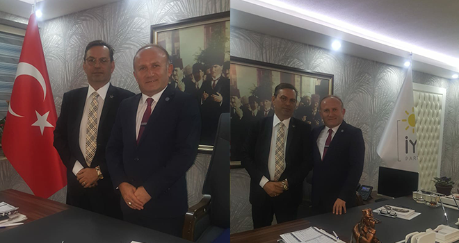 TYGD Genel Başkan Yardımcısı, İYİ Parti Ankara İl Başkanı Öztürk'ü Ziyaret Etti