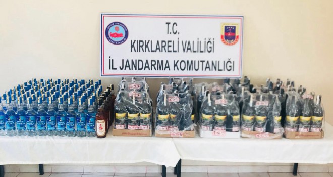 Jandarma'dan Sahte İçki Operasyonu