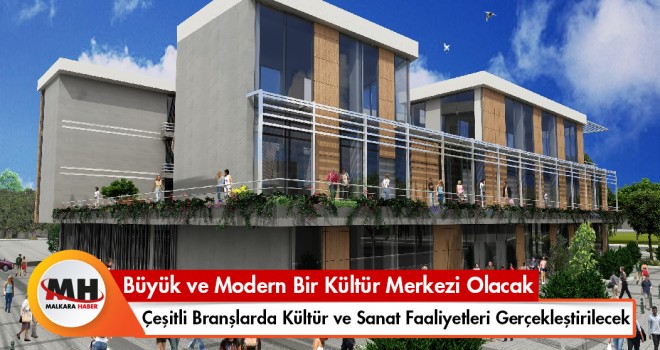 Kapaklı Kültür Merkezi Tamamlanıyor