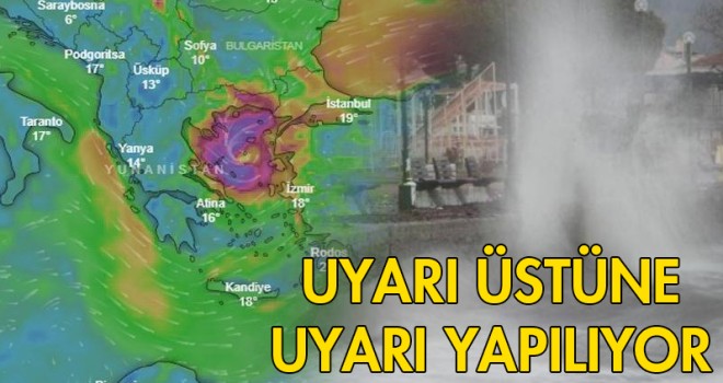 Son dakika: Kasırga yönünü değiştirdi