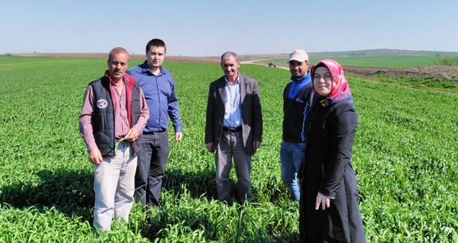 Ziraat Odası Ekibi Arazi Kontrollerine Başladı