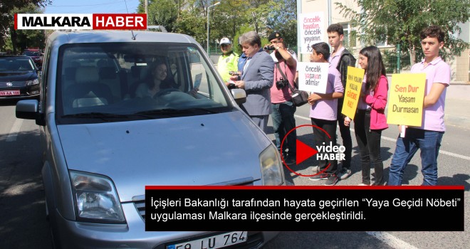 Kaymakam Karahan, Sürücüleri Uyardı! Öncelik Yaya'nın!