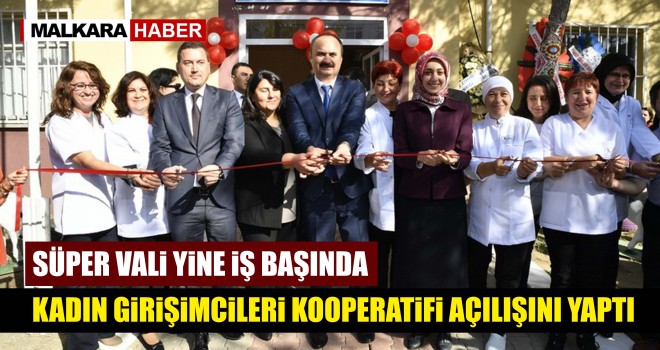 Kadın Girişimcileri Üretim ve İşletme Kooperatifi Açıldı.