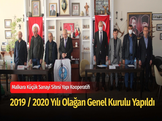 Malkara Küçük Sanayi Sitesi Yapı Kooperatifi 2019 / 2020 Yılı Olağan Genel Kurulu Yapıldı