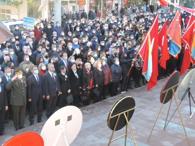 Ulu Önderimiz Atatürk’ü 83. Yıldönümünde Malkara'da Özlemle Andık